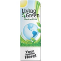 Informative Bookmark - Living Green Starts with Me